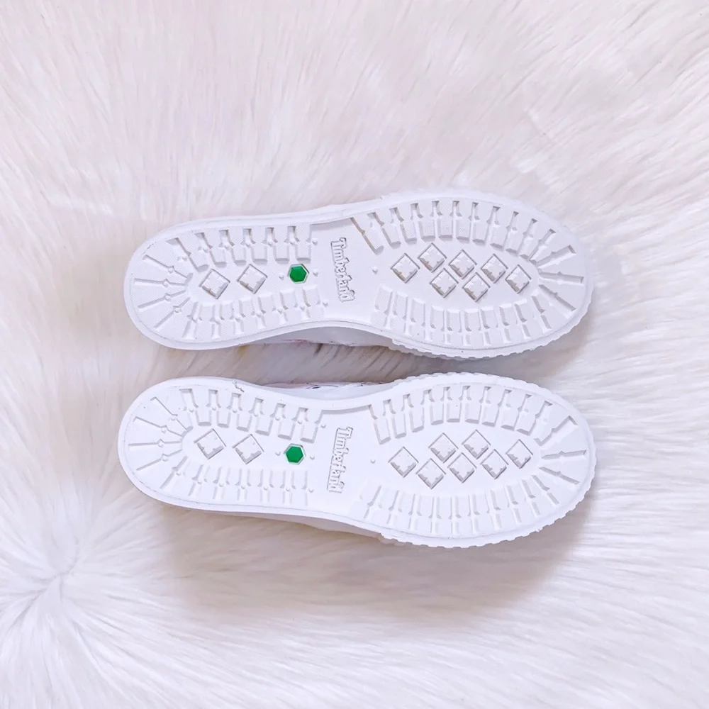 Timberland Newport Bay White Floral Canvas Sneaker - Picture 6 of 6